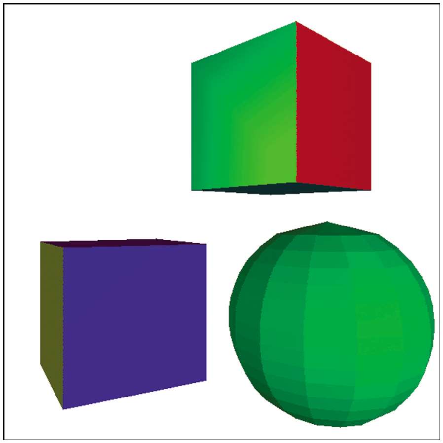 在高洛德着色中，我们计算三角形顶点处的光照并将它们在表面上进行插值